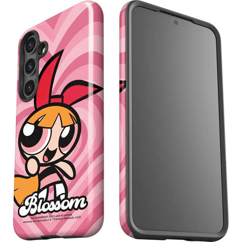 Cartoon Network Powerpuff Girls Blossom Pink Hearts Galaxy S24 Impact Case